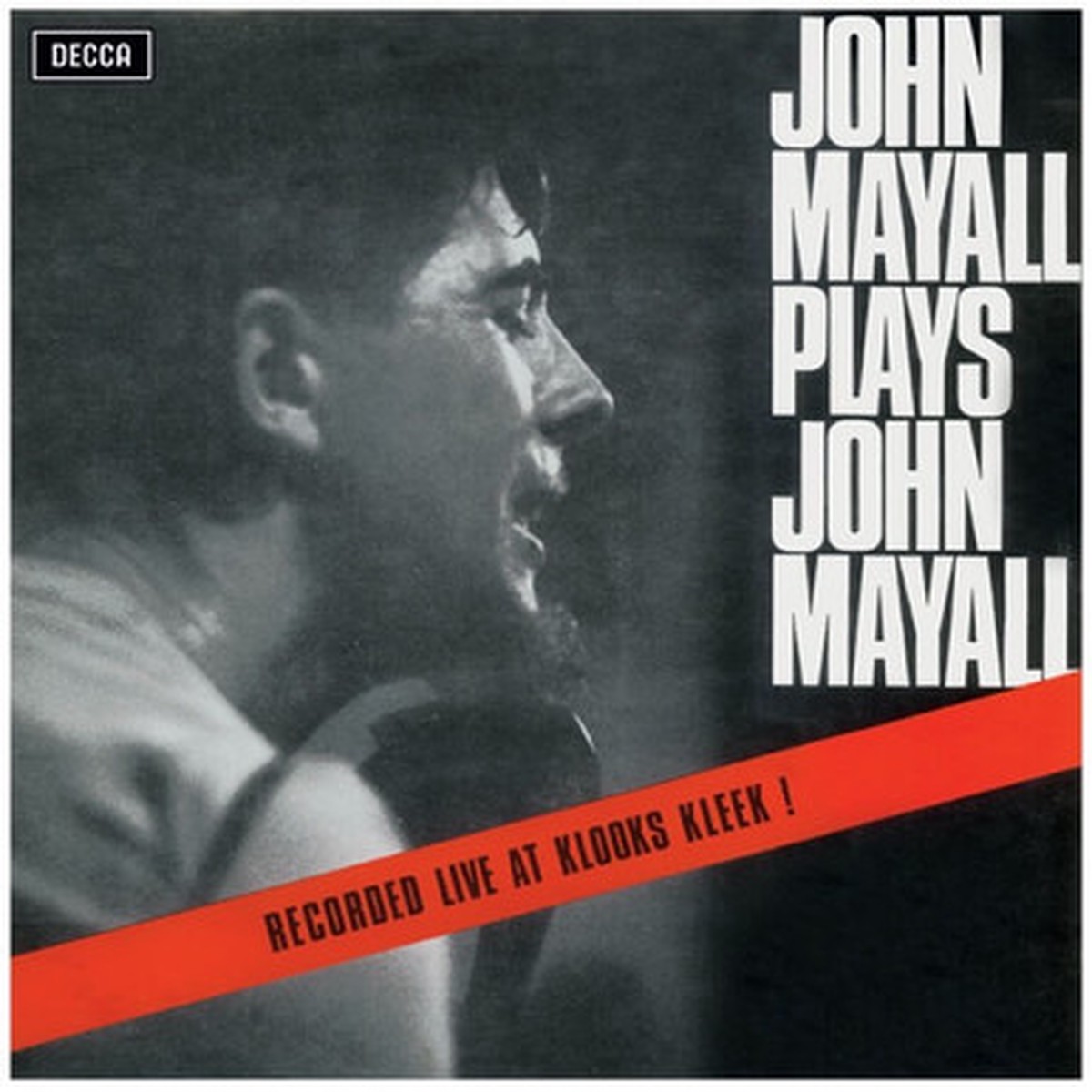 John Mayall & The Bluesbreakers - Plays John Mayall (Live At Klooks Kleep) (LP) - RSD 2025 Indie Excl Red/Black Marble Vinyl