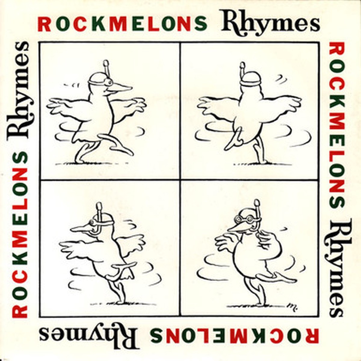 Rockmelons - Rhymes (7" Single) - 45RPM - VG+/VG+