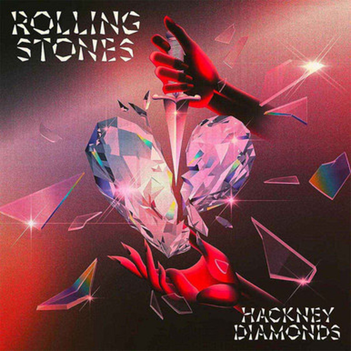 Rolling Stones - Hackney Diamonds (2LP) - Blue & Clear Splatter Vinyl