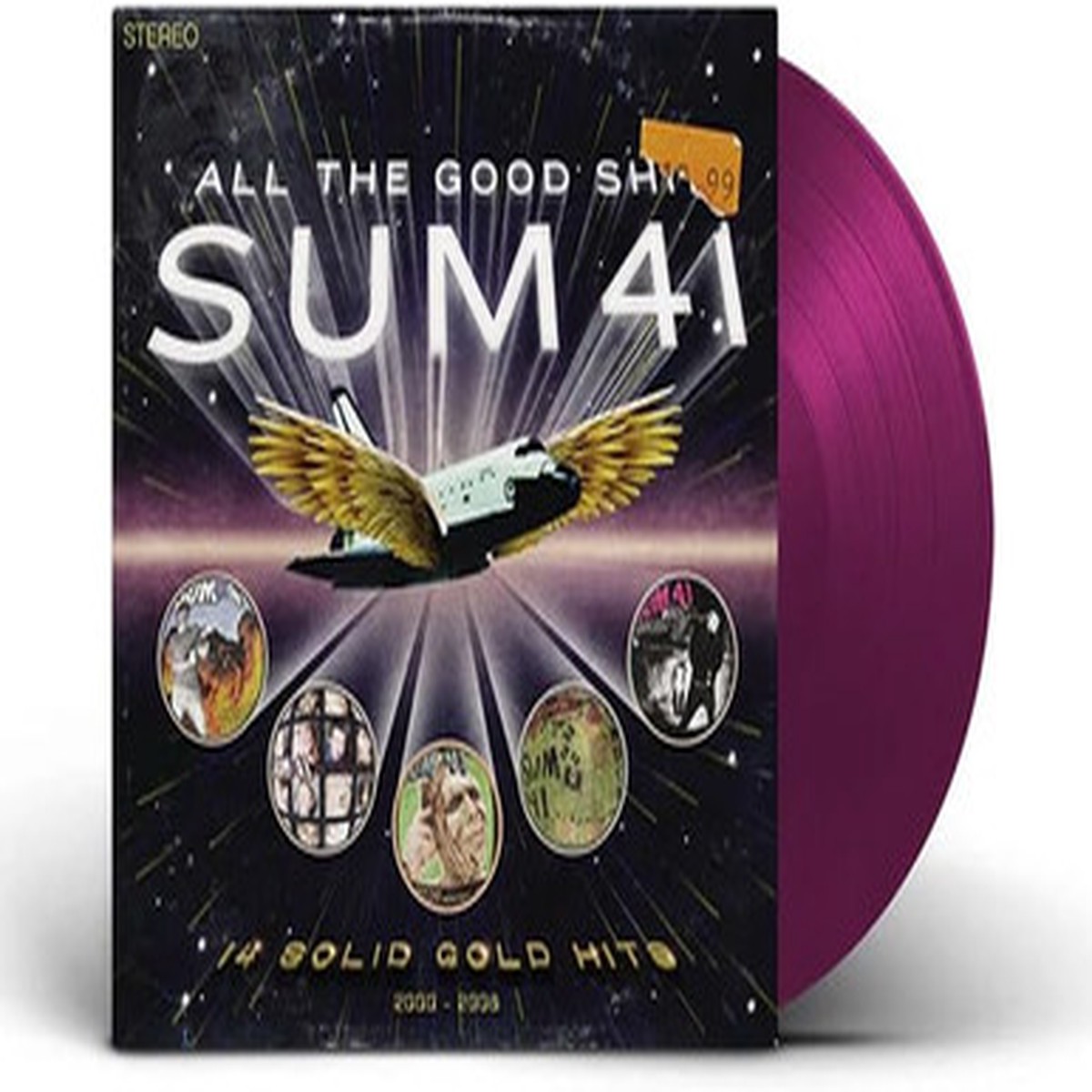 Sum 41 - All The Good Sh (14 Solid Gold Hits 2000 - 2008) (LP) - Purple Vinyl