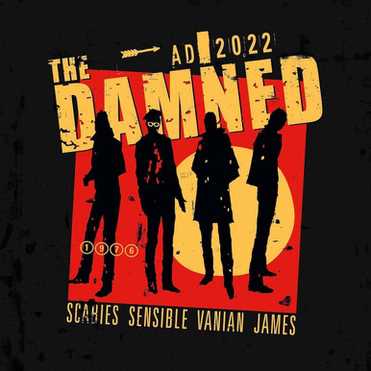 The Damned - AD 2022 (O2 Apollo Manchester 03/11/22) (2LP)