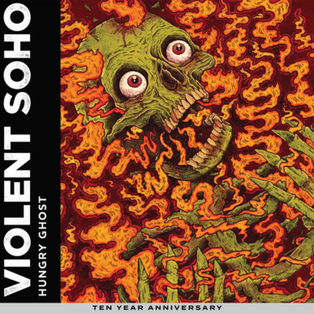 Violent Soho - Hungry Ghost 10th Anniversary (LP) - Blood Red w/ Black Splatter Vinyl