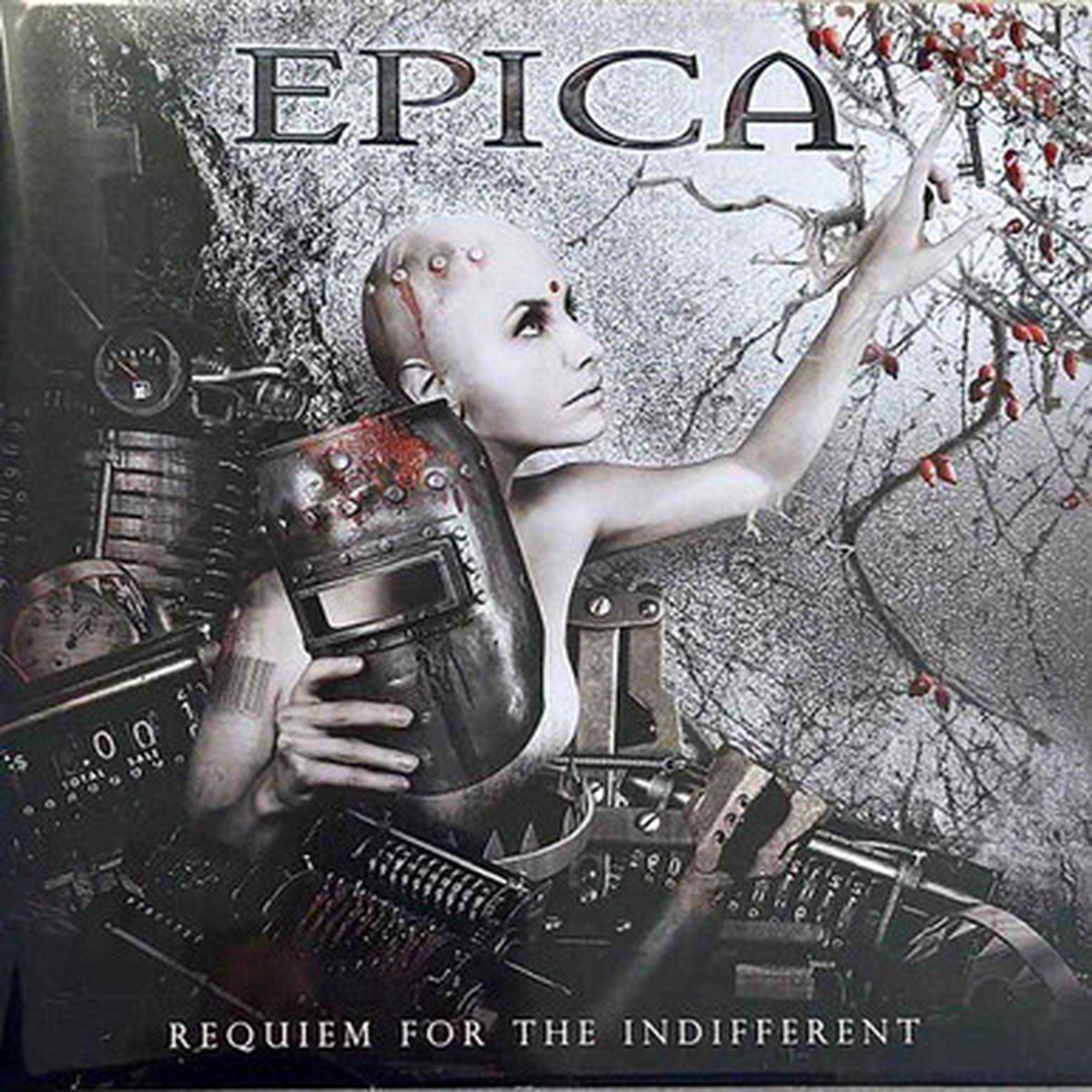 Epica - Requiem For The Indifferent (2LP) - Red Transparent Vinyl