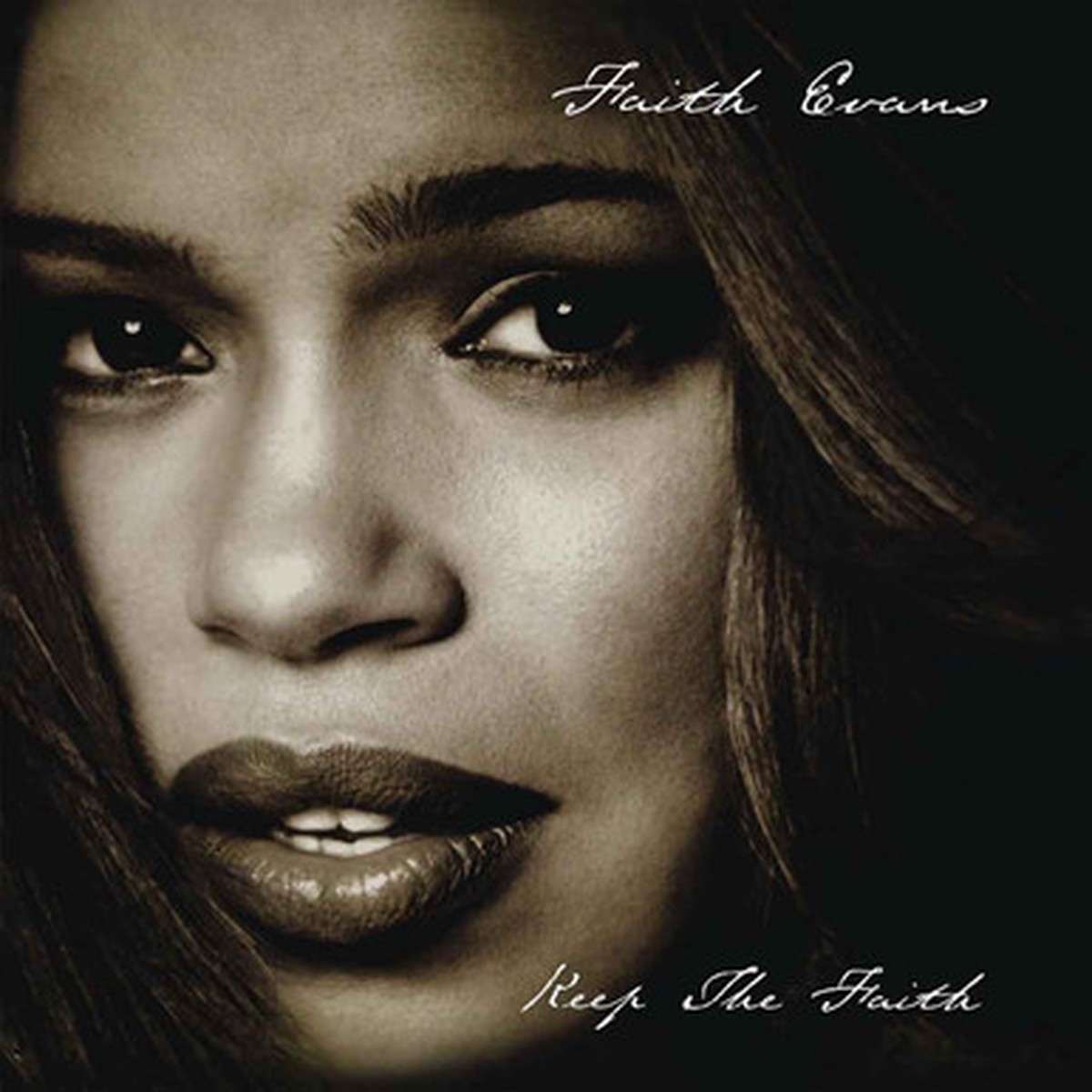 Faith Evans - Keep The Faith (2LP) - Black & White Vinyl