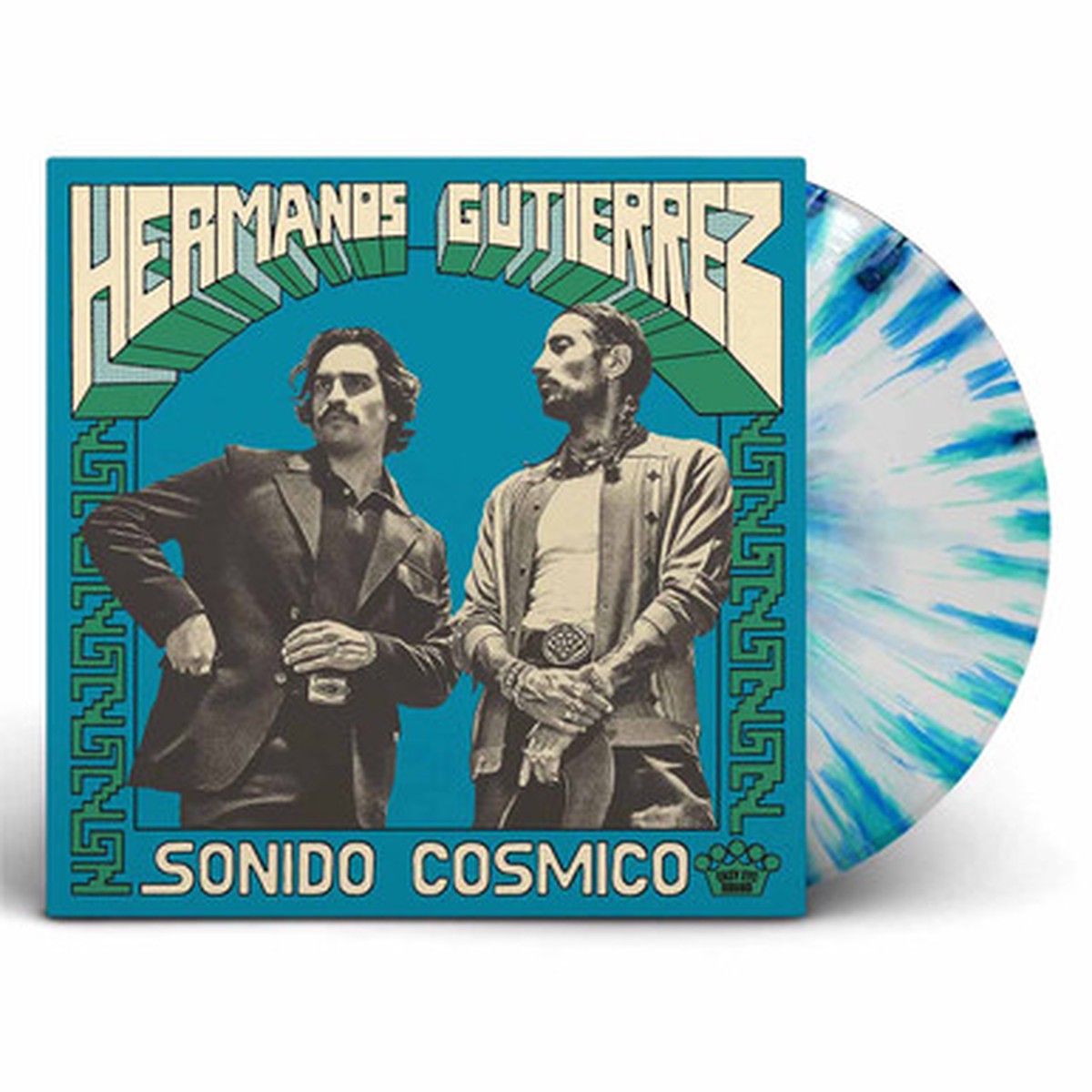 Hermanos Gutierrez - Sonido Cosmico (LP) - White, Blue & Green Splatter Vinyl