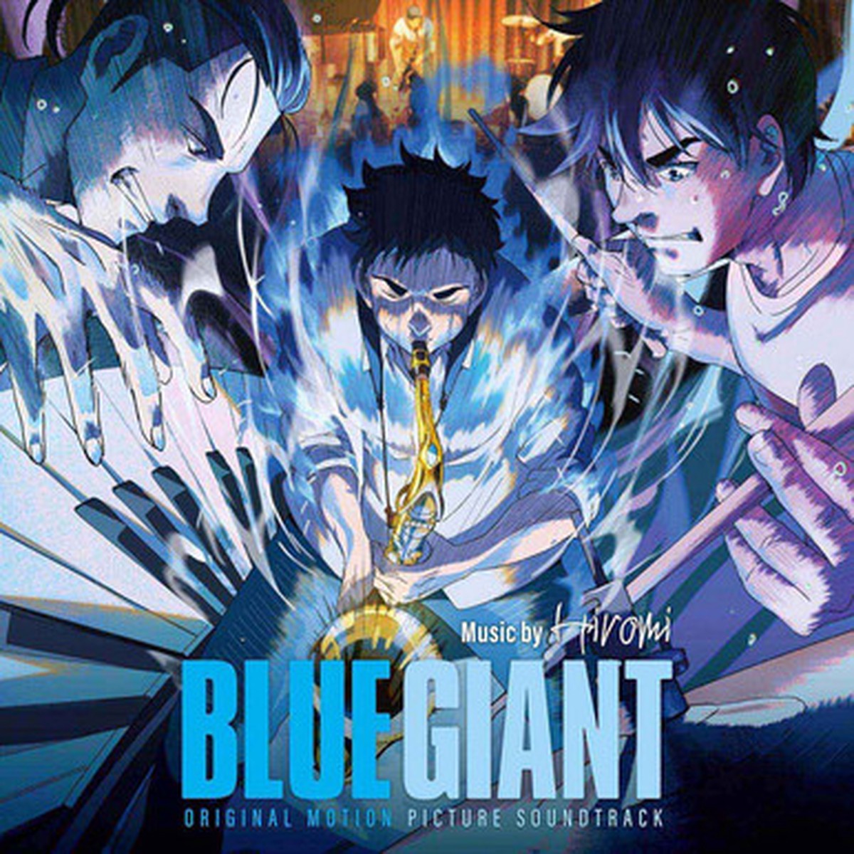 Hiromi - Blue Giant - Original Motion Picture Soundtrack (2LP) - Blue Vinyl
