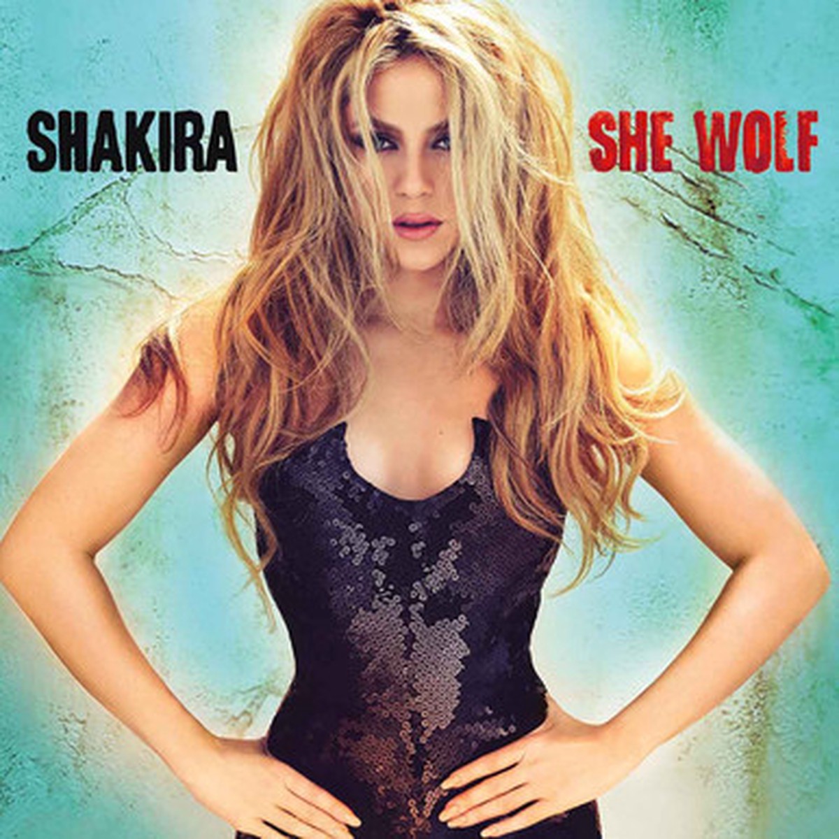 Shakira - She Wolf (2LP) - Sea Glass Vinyl