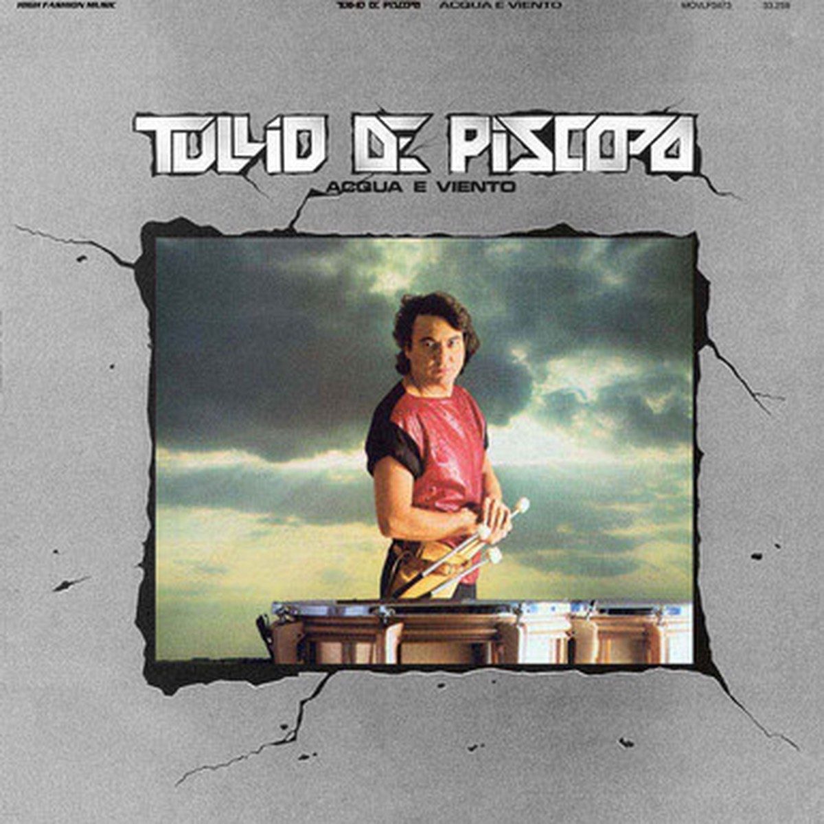 Tullio De Piscopo - Acqua E Viento (LP) - Numbered Limited Edition 40th Anniversary Smokey Vinyl