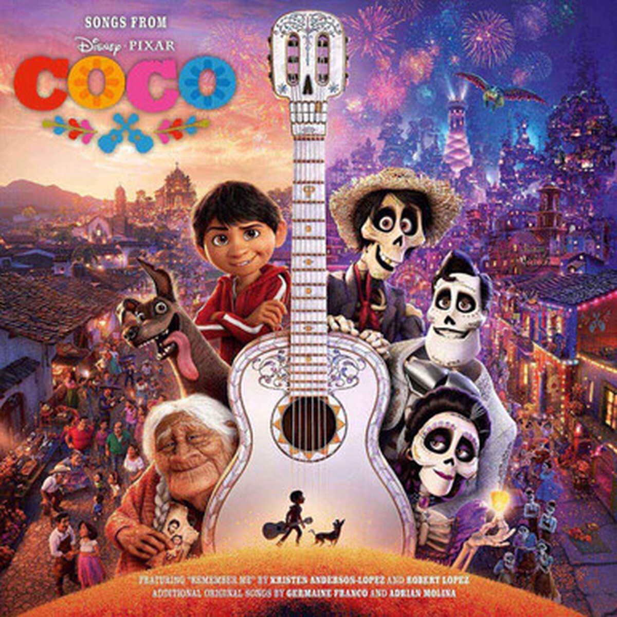 Various - Songs From Coco (LP) - Pepita Green Glow In The Dark Vinyl