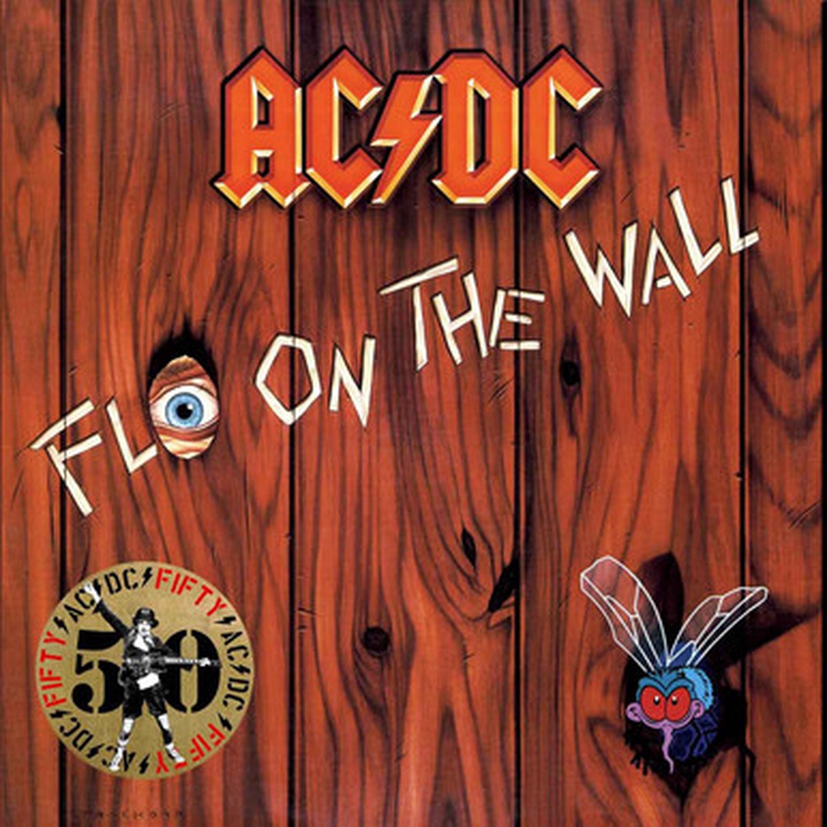 AC/DC - Fly On The Wall (LP) - 50th Anniversary Gold Vinyl