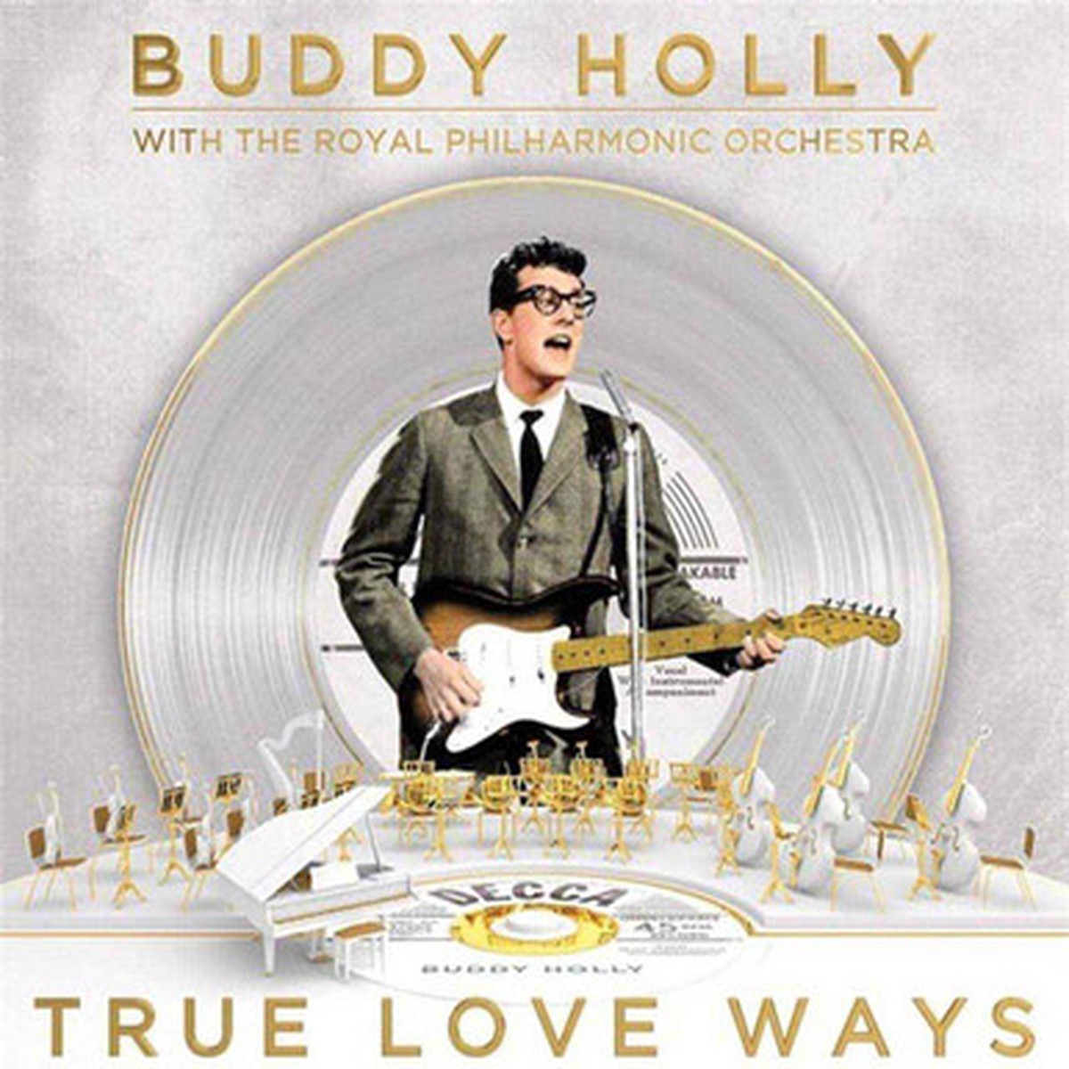 Buddy Holly With The Royal Philharmonic Orchestra - True Love Ways (LP) - Coloured Vinyl