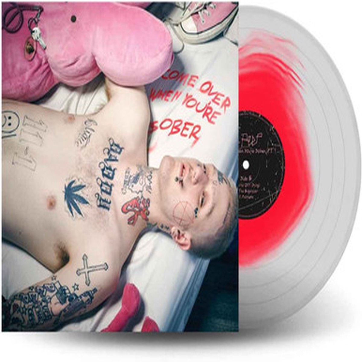 Lil Peep - Come Over When Youre Sober, Pt.1 (LP) - 45RPM Clear & Pink Vinyl