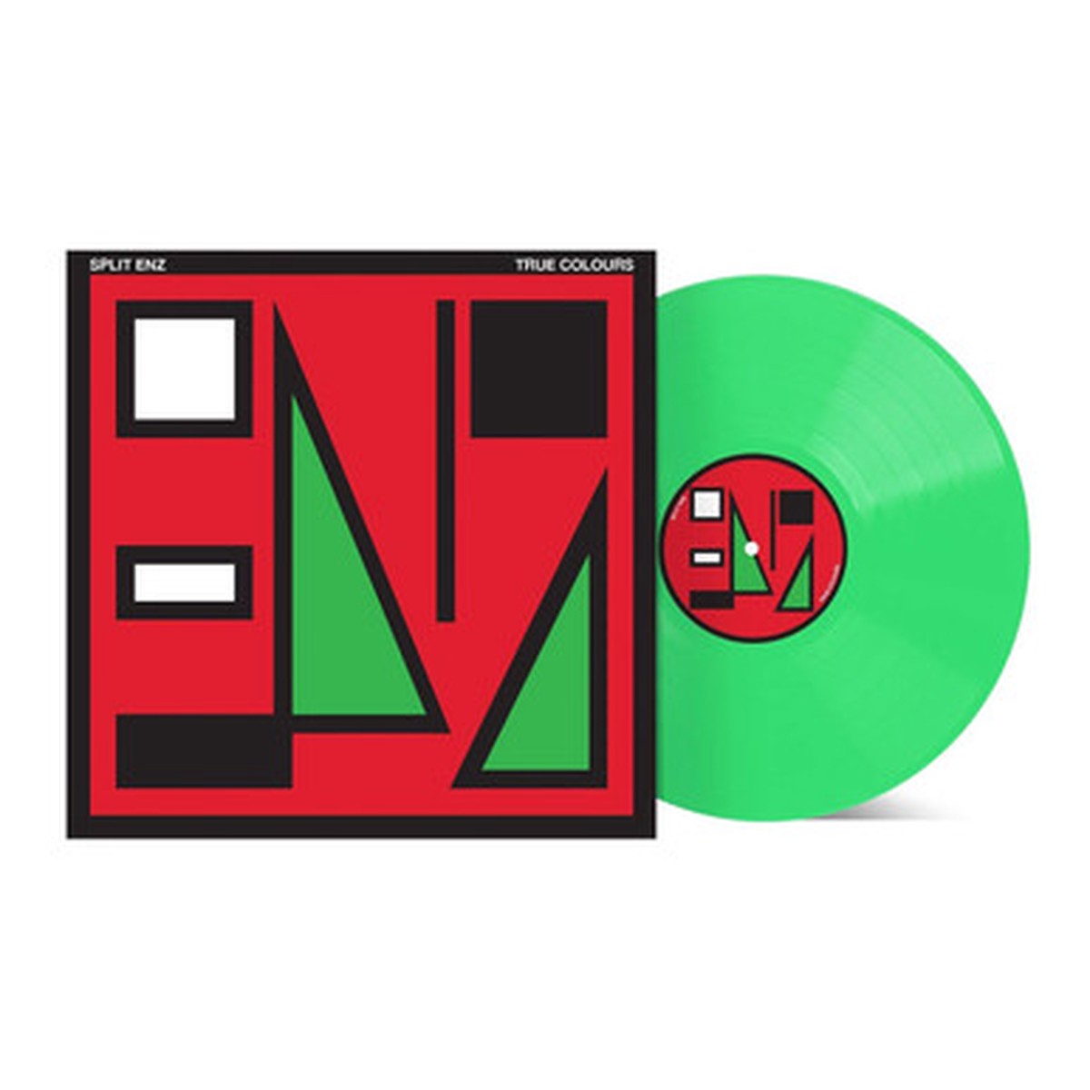 Split Enz - True Colours (LP) - Red/Green Sleeve Vinyl