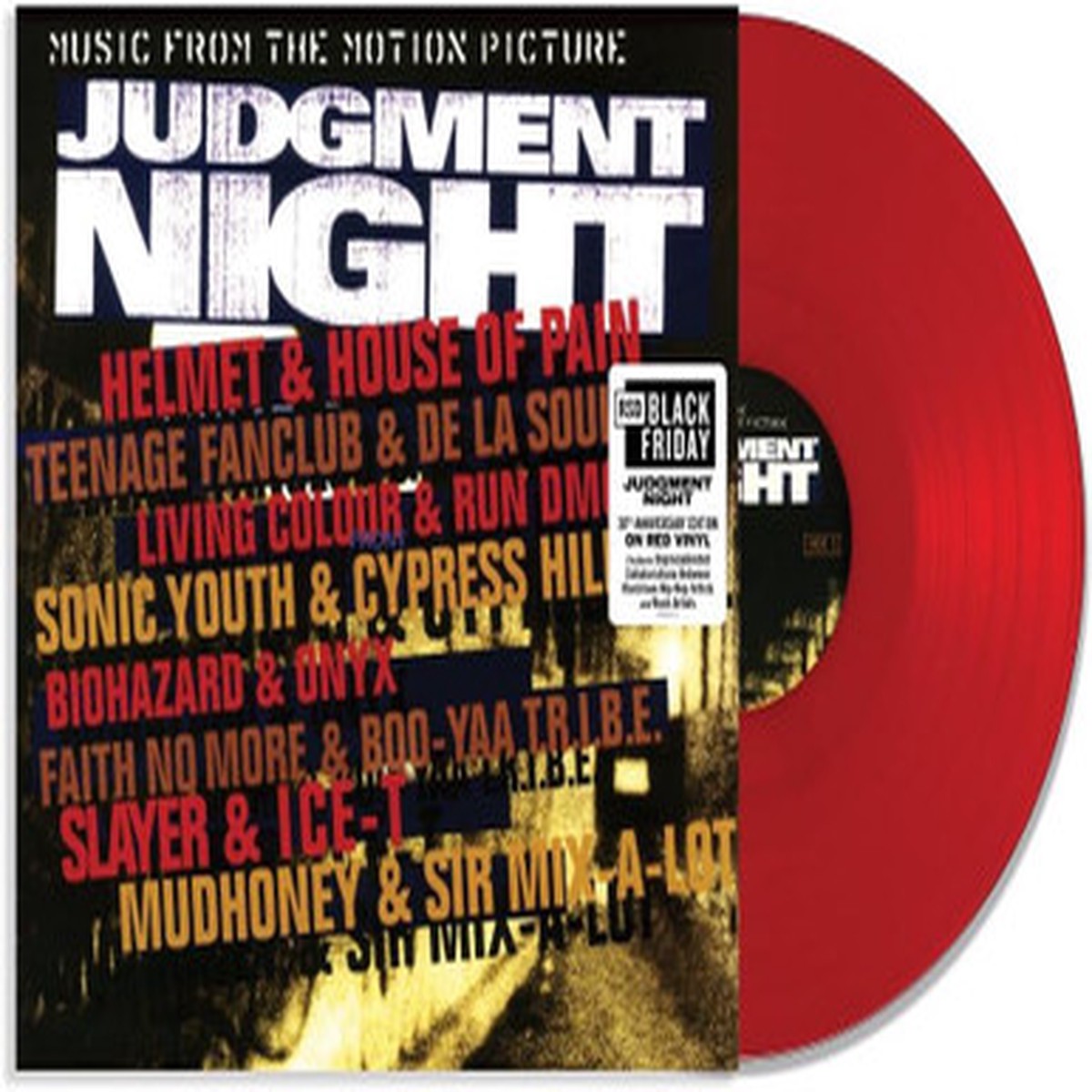 Various - Judgment Night (Music From The Motion Picture) (LP) - Red Vinyl