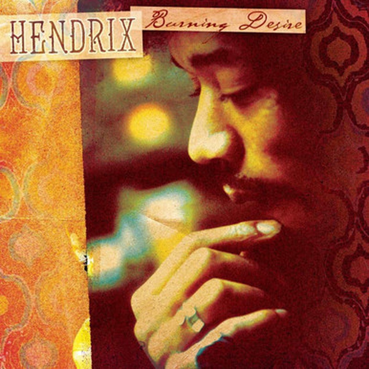 Jimi Hendrix - Burning Desire (LP) - Red Translucent Vinyl