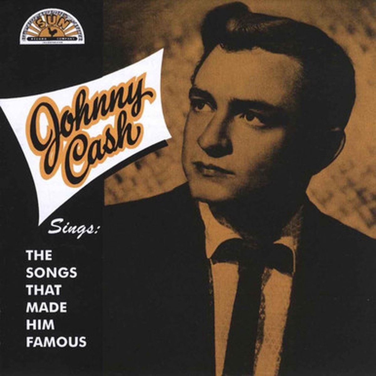 Johnny Cash - Johnny Cash Sings The Songs That Made Him Famous (LP) - Limited Edition Orange Vinyl