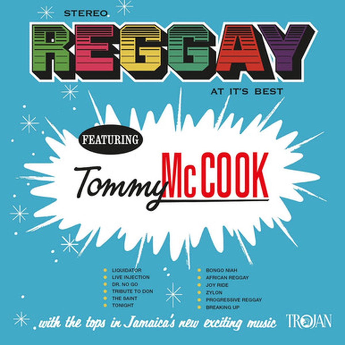 Tommy McCook - Reggay At It's Best (LP) - Numbered Limited Edition