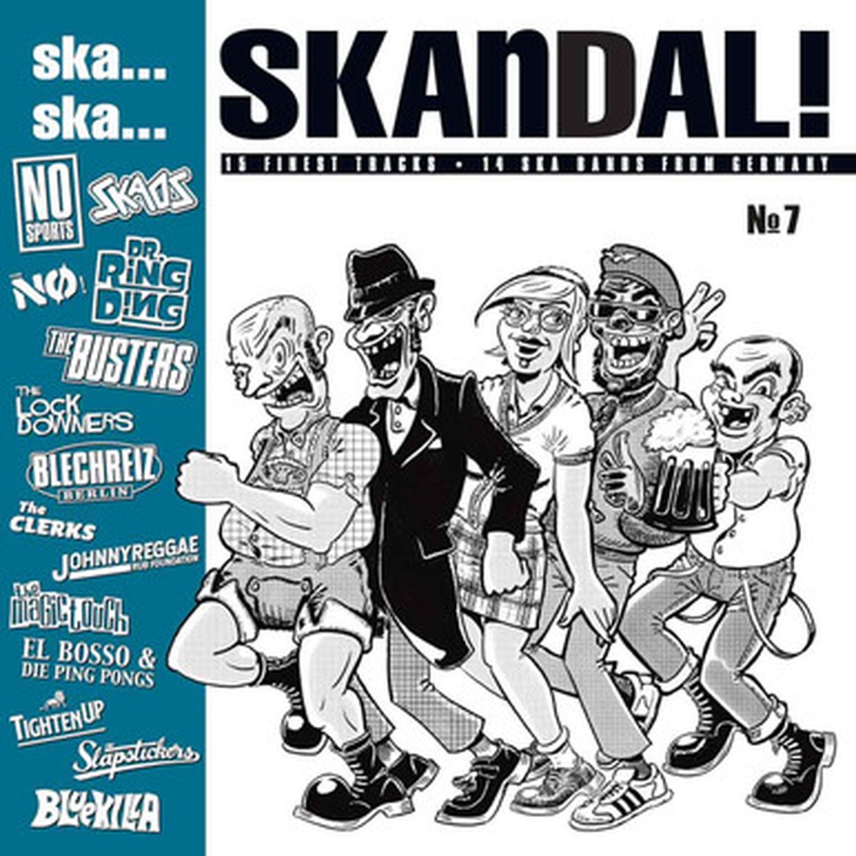 Various - Ska... Ska... Skandal No. 7 (LP)