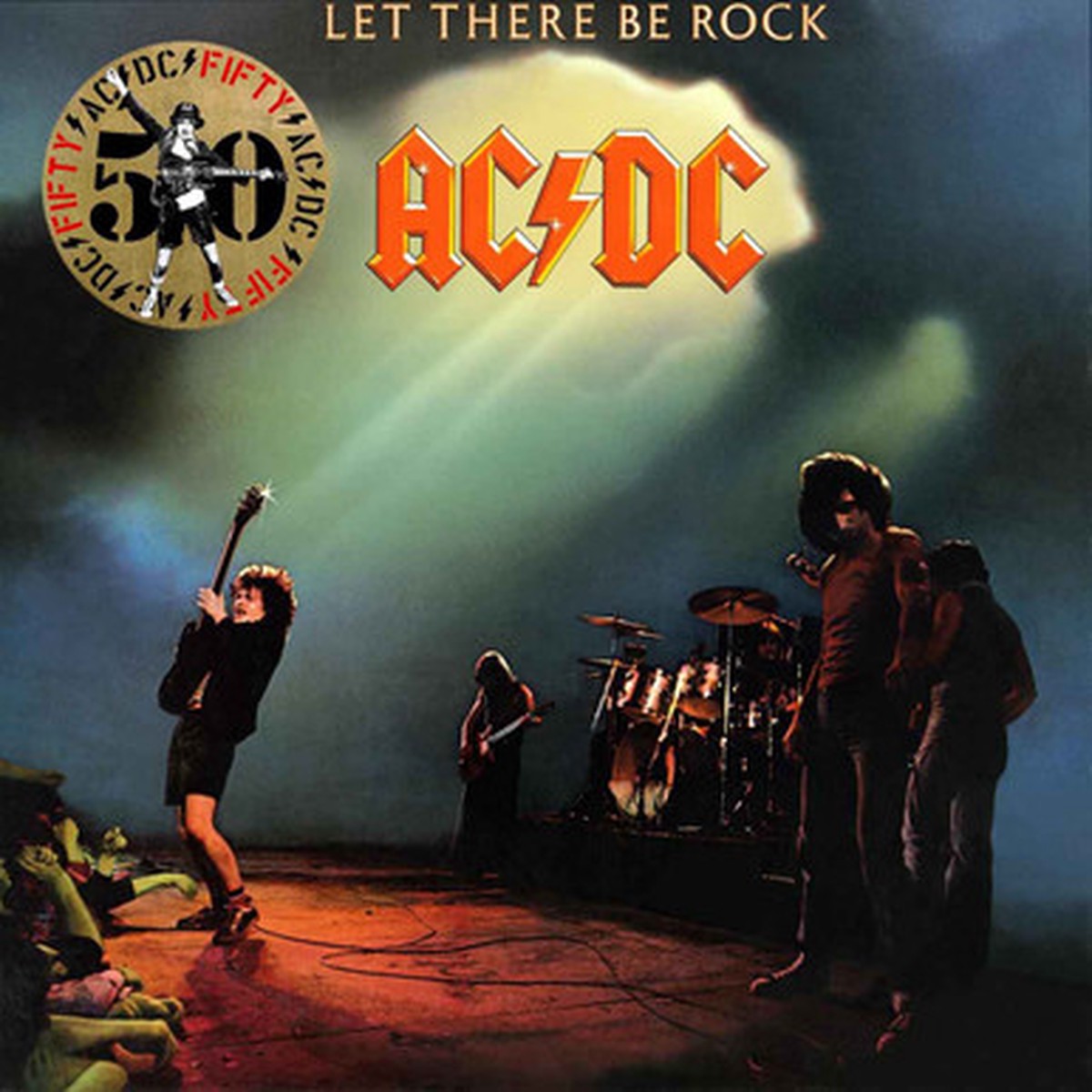 AC/DC - Let There Be Rock (LP) - 50th Anniversary Gold Vinyl