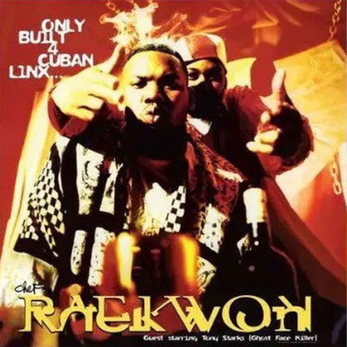 Chef Raekwon - Only Built 4 Cuban Linx... (2LP) - Yellow / Clear Split Vinyl