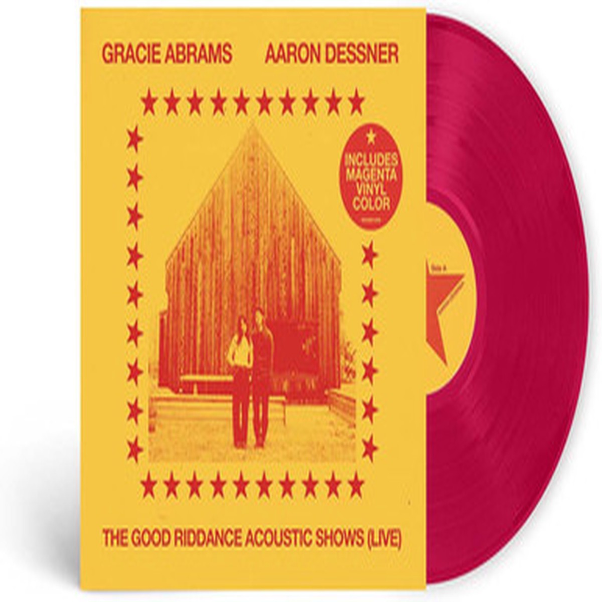 Gracie Abrams, Aaron Dessner - The Good Riddance Acoustic Shows (Live) (LP) - Magenta Vinyl
