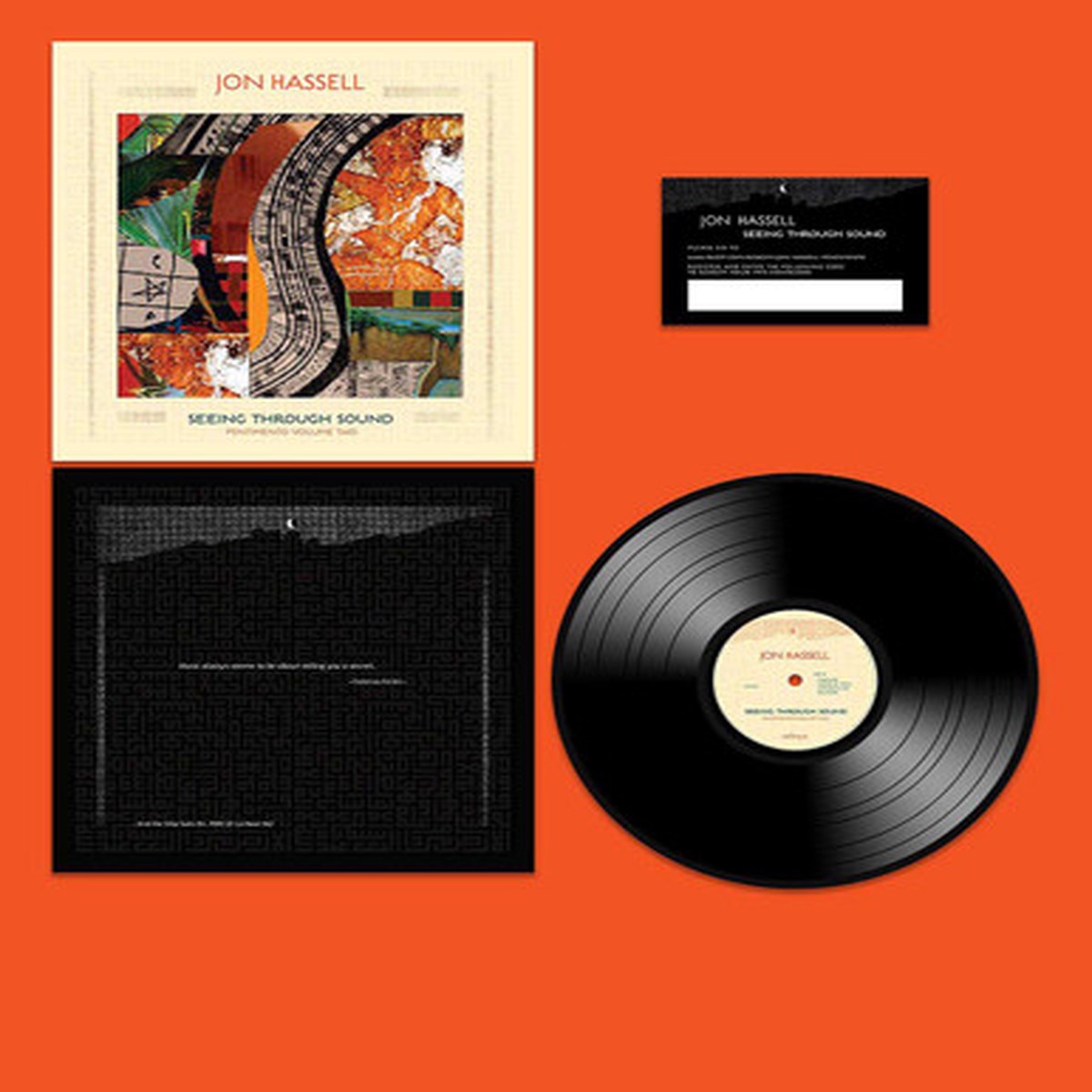 Jon Hassell - Seeing Through Sound (Pentimento Volume Two) (LP)
