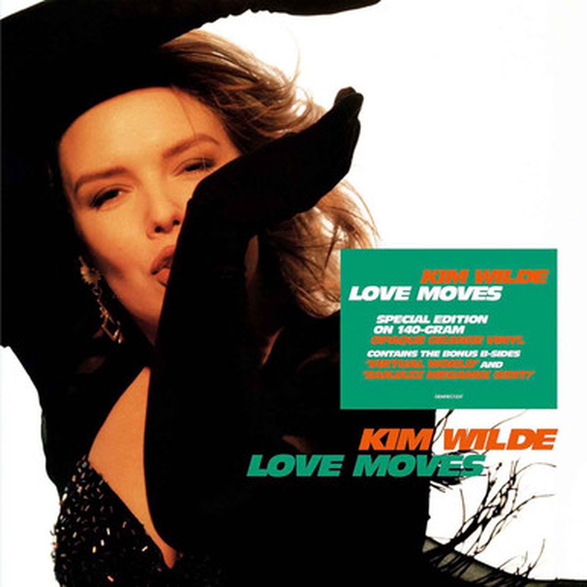 Kim Wilde - Love Moves (LP) - Opaque Orange Vinyl