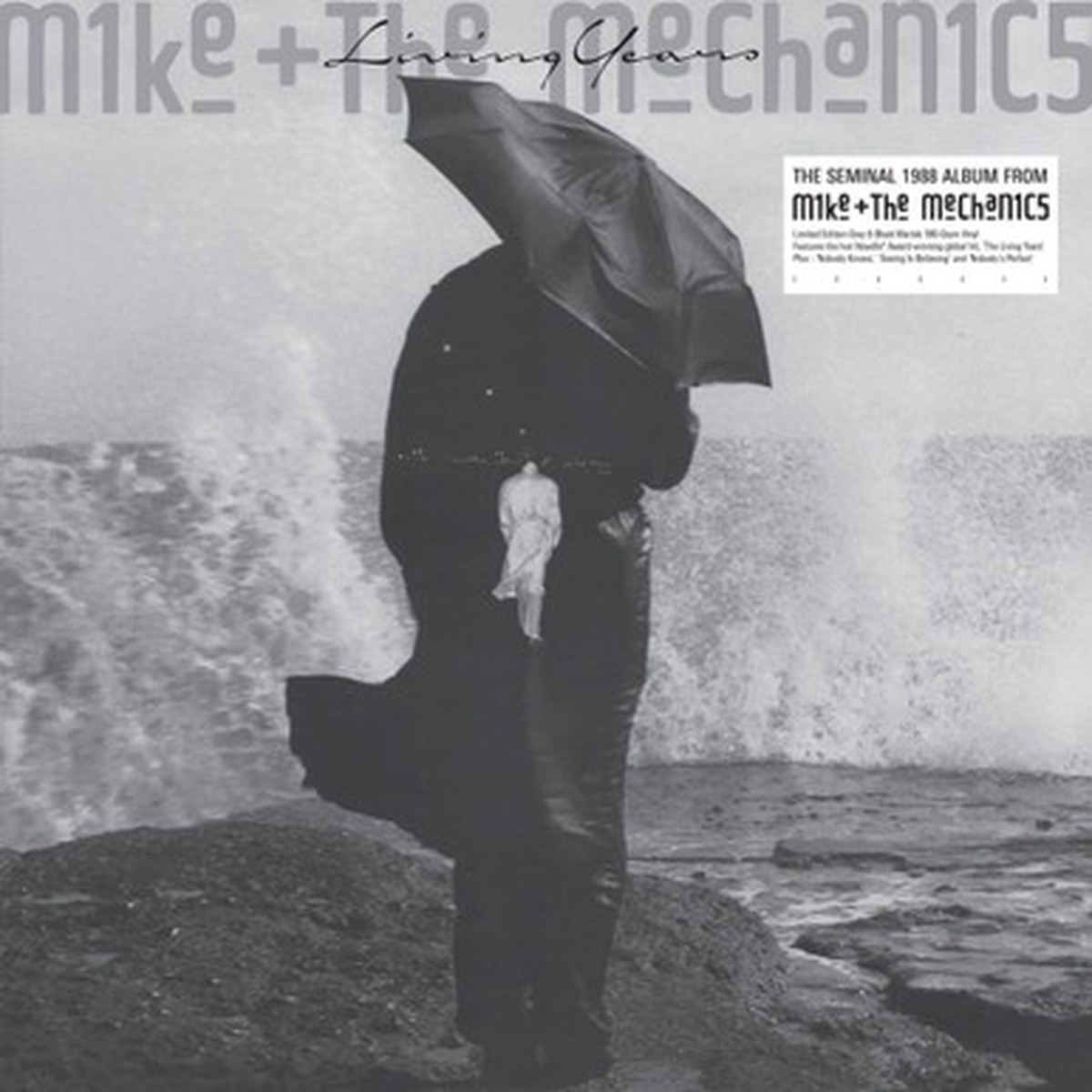 Mike & The Mechanics - Living Years (LP) - Clear & Black Marble Vinyl