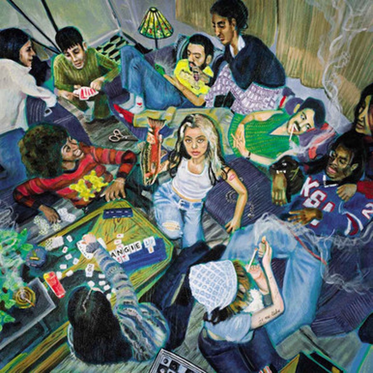 spill tab - ANGIE (LP) - Transparent Green Vinyl