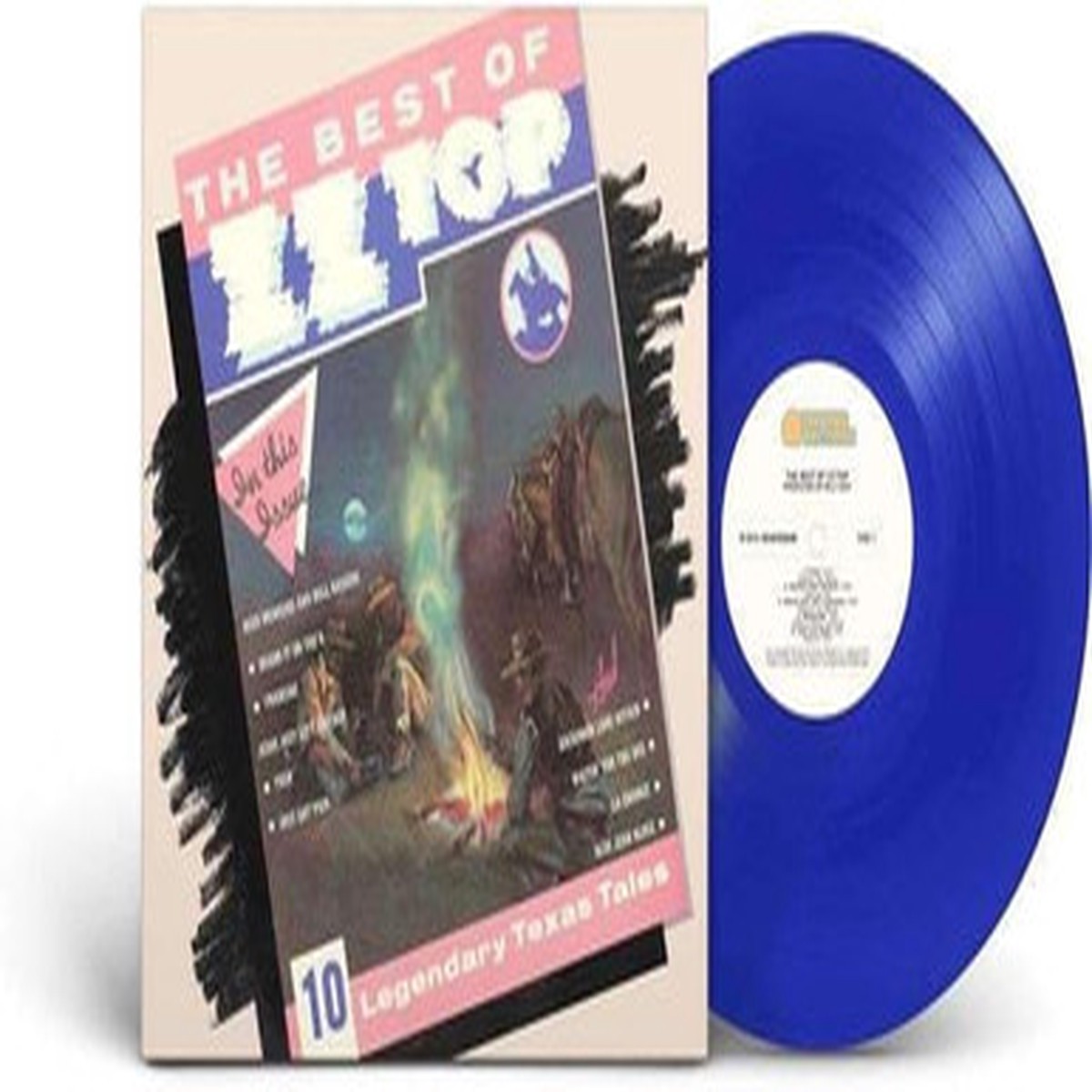 ZZ Top - The Best of ZZ Top (LP) - Blue Vinyl
