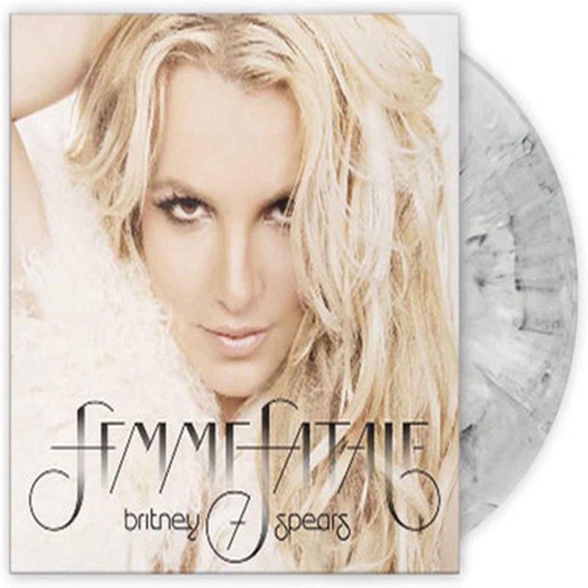 Britney Spears - Femme Fatale (LP) - Grey Marble Vinyl