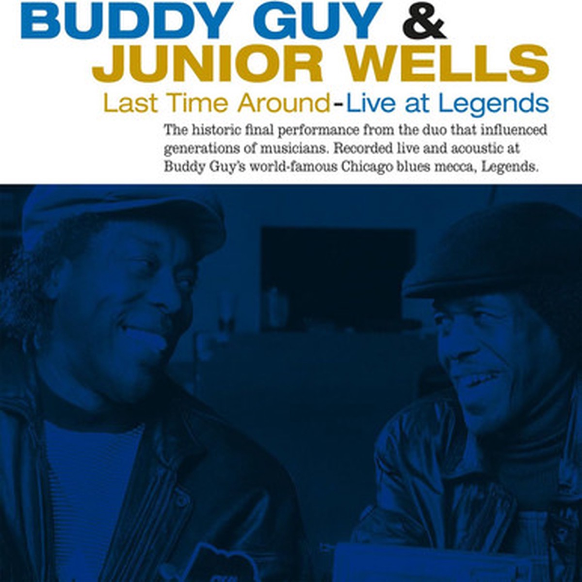 Buddy Guy & Junior Wells - Last Time Around - Live At Legends (LP) - Limited Edition Blue & Red Marbled Vinyl