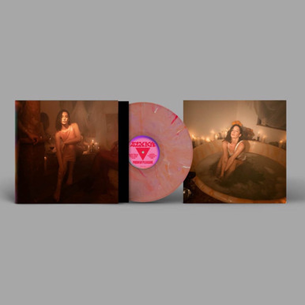 Elkka - Prism Of Pleasure (LP) - Dusty Pink Marbled Vinyl