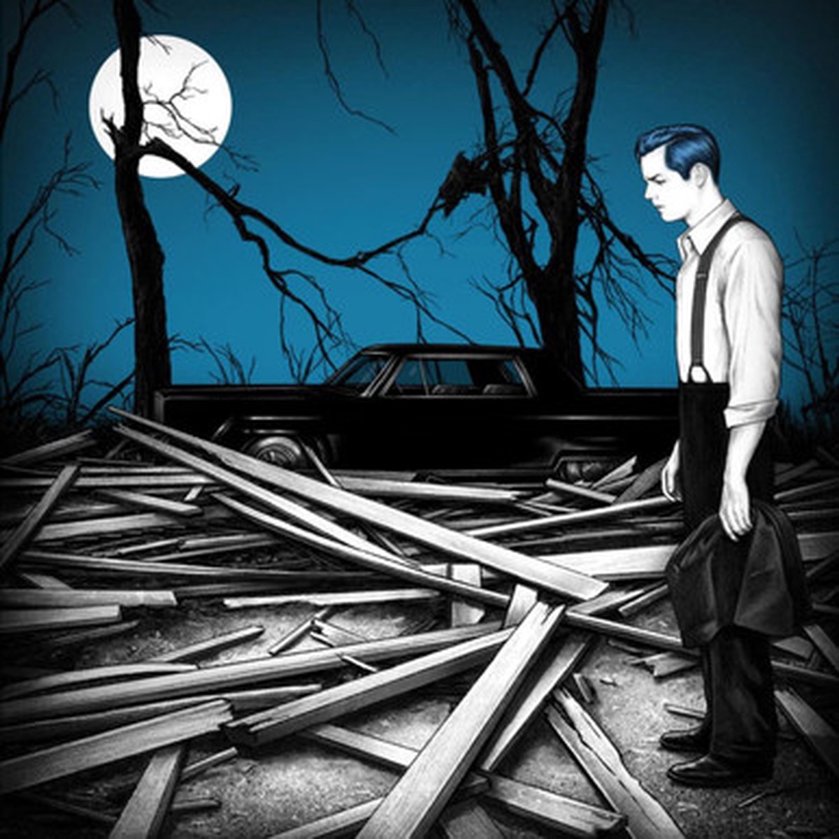 Jack White - Fear Of The Dawn (LP) - Blue Vinyl