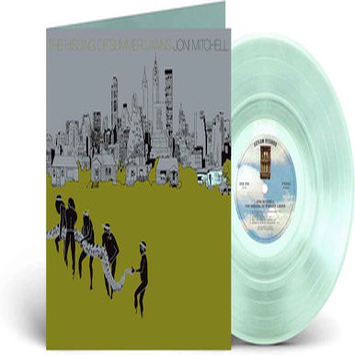 Joni Mitchell - The Hissing Of Summer Lawns (LP) - Bottle - Green Clear Vinyl