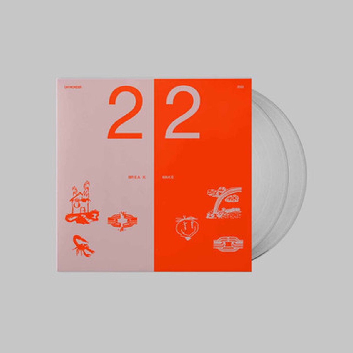 Oh Wonder - 22 Break / 22 Make (LP) - Clear Vinyl