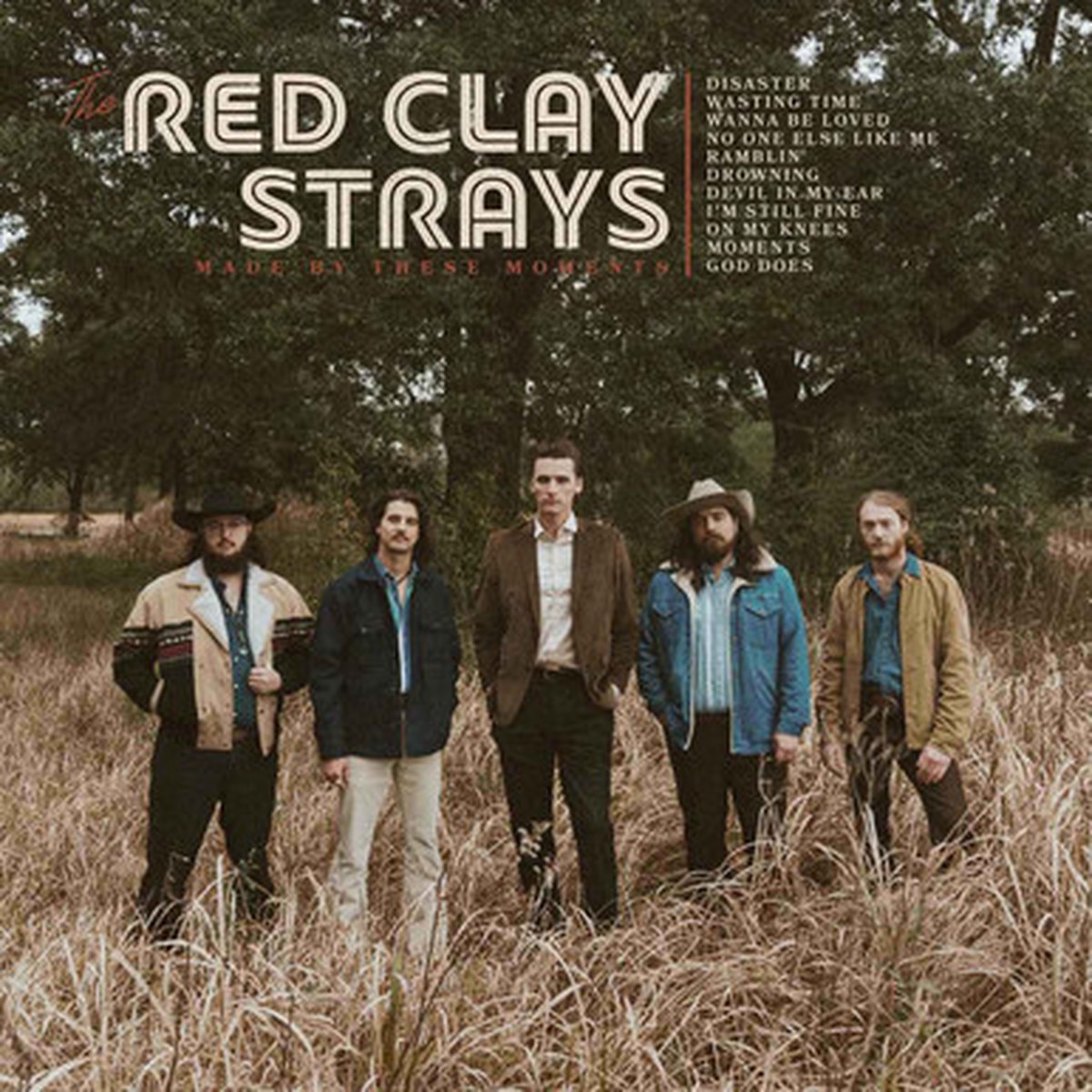 The Red Clay Strays - Made By These Moments (LP) - Gold Vinyl