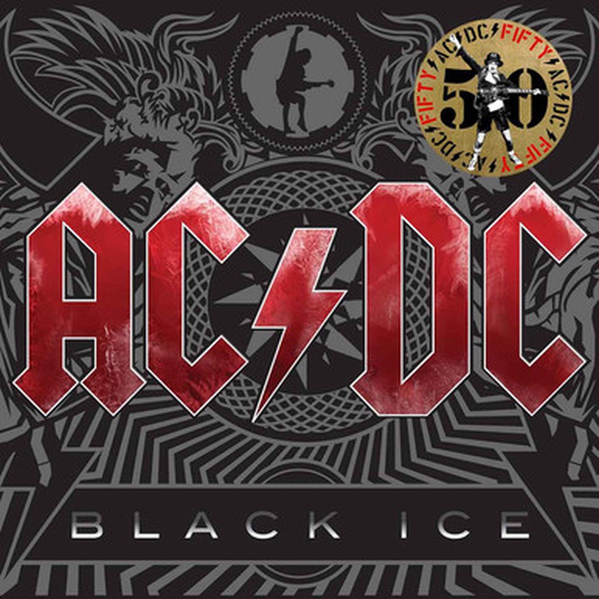 AC/DC - Black Ice (2LP) - 50th Anniversary Gold Vinyl