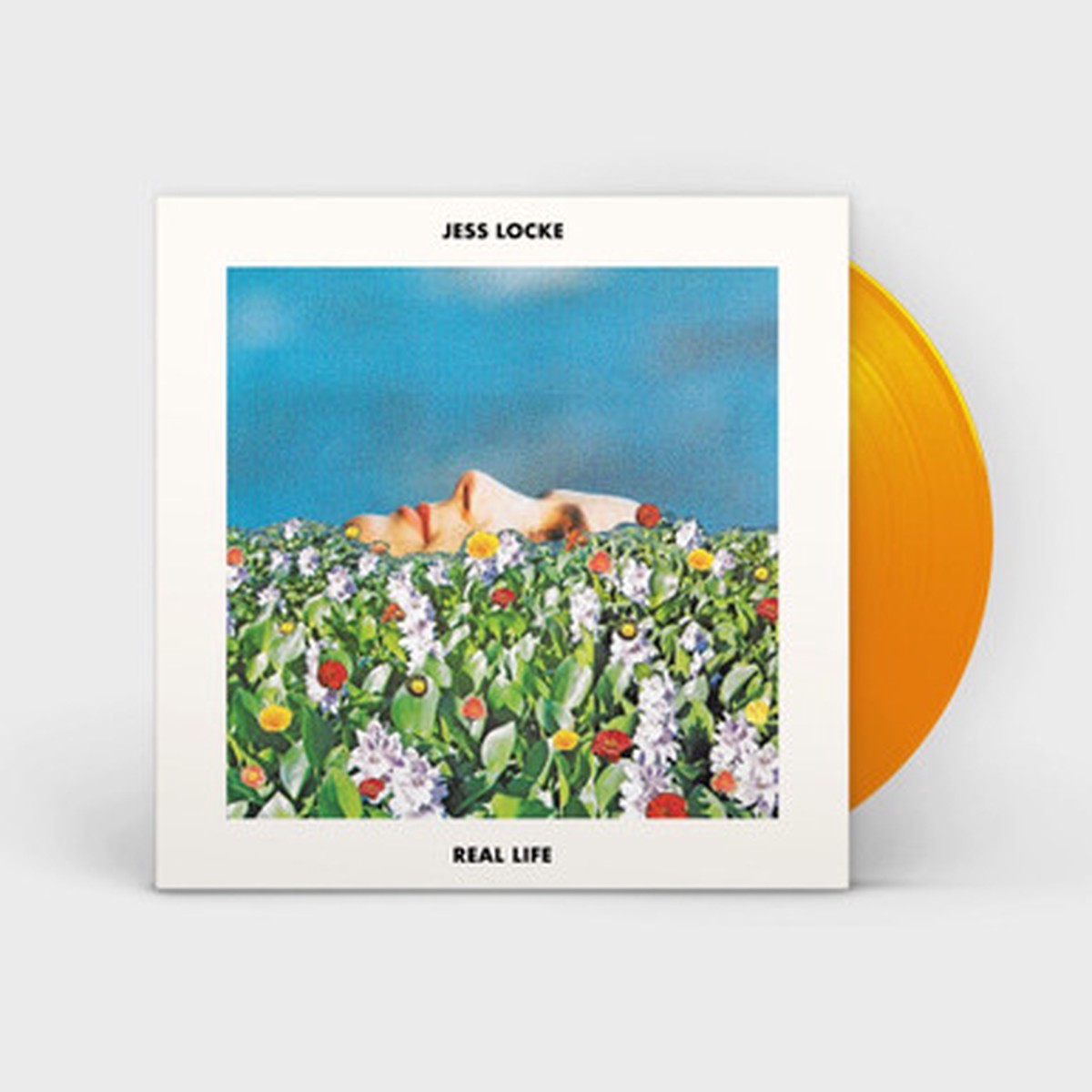 Jess Locke - Real Life (LP) - Ltd. Ed Transparent Orange Vinyl