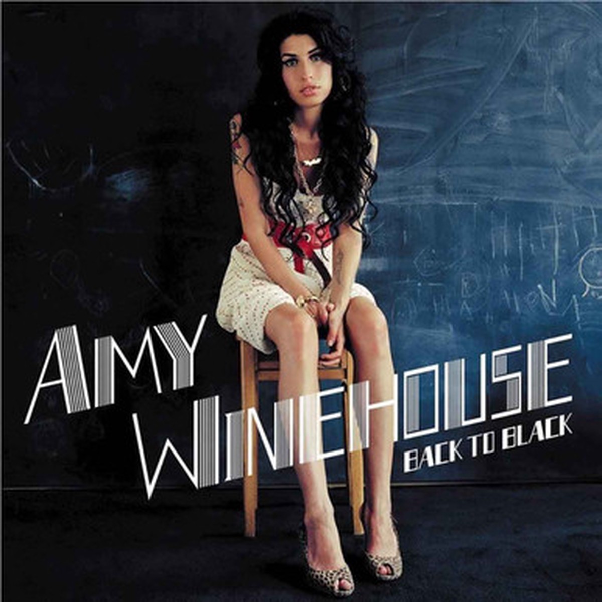 Amy Winehouse - Back To Black (LP) - Blue/Black Vinyl
