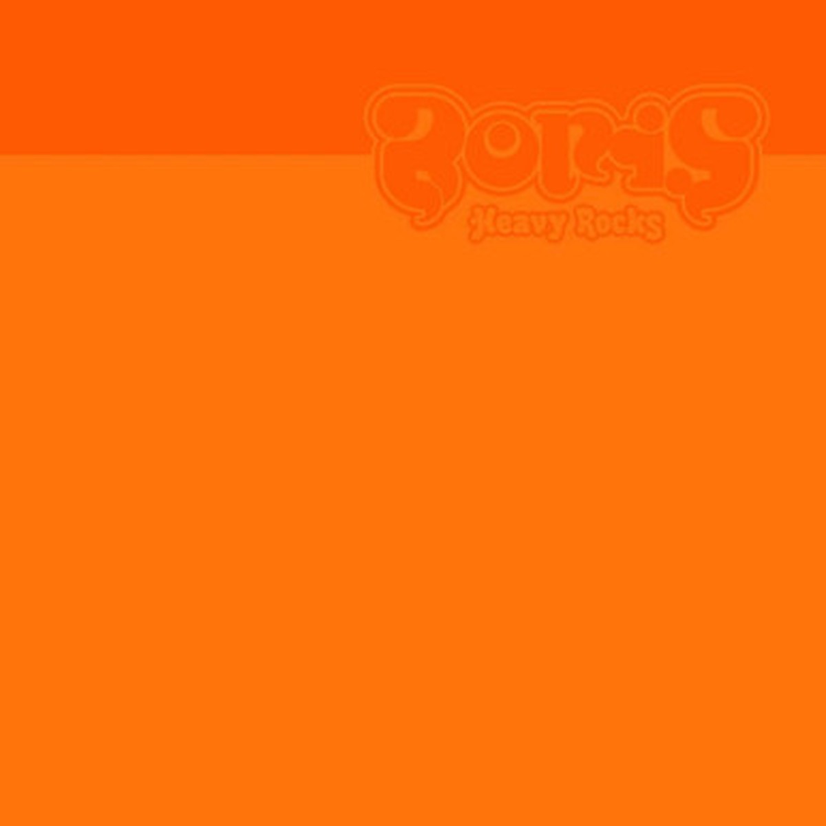 Boris - Heavy Rocks (2LP) - Limited Edition Orange Vinyl