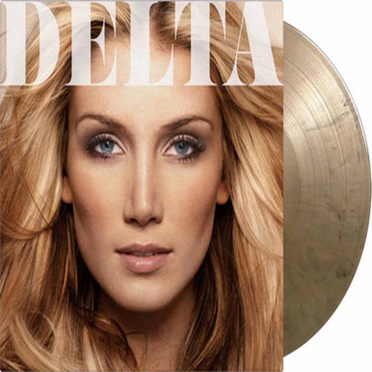 Delta Goodrem - Delta (LP) - Numbered Limited Edition Gold & Black Marbled Vinyl