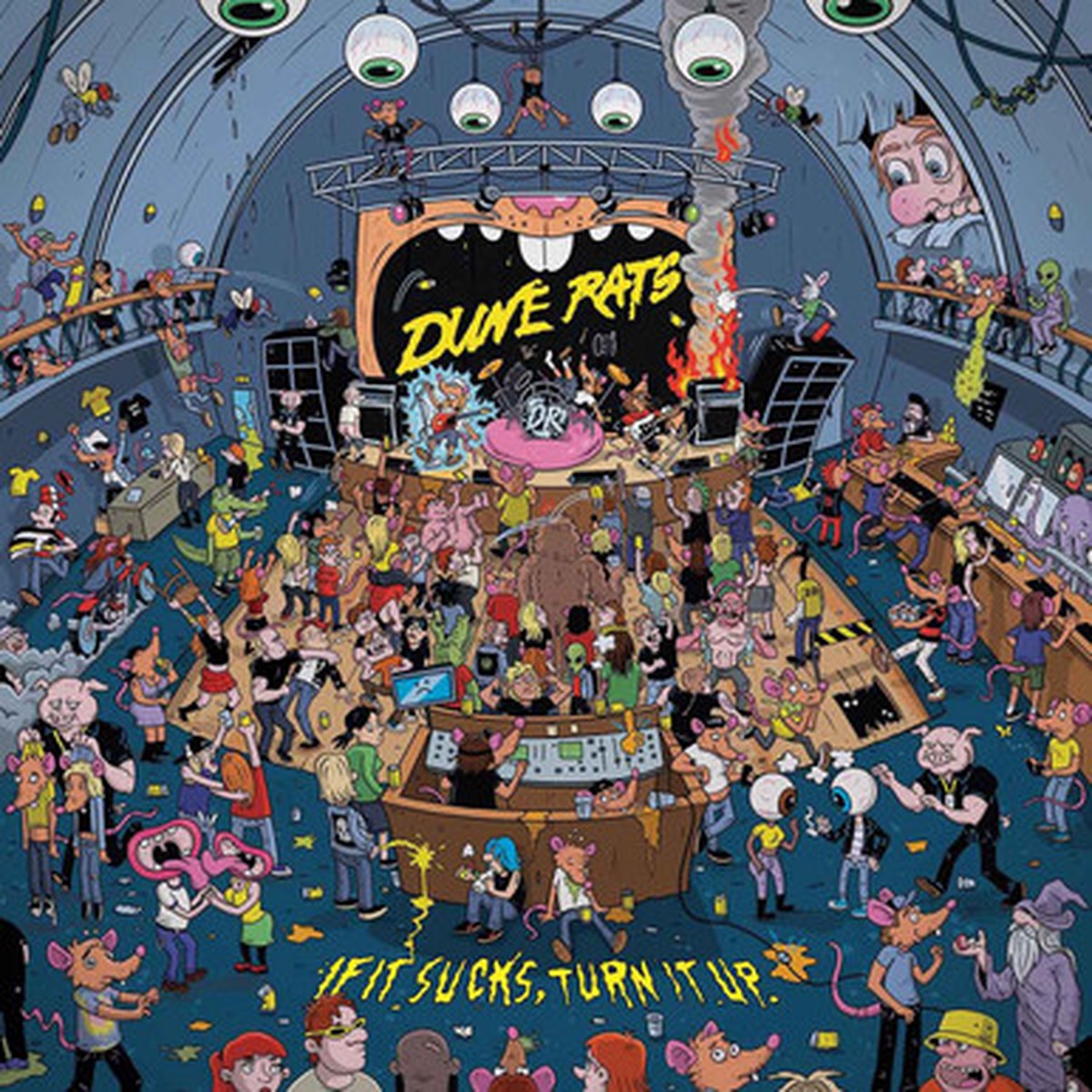 Dune Rats - If It Sucks, Turn It Up (LP) - Yellow Vinyl