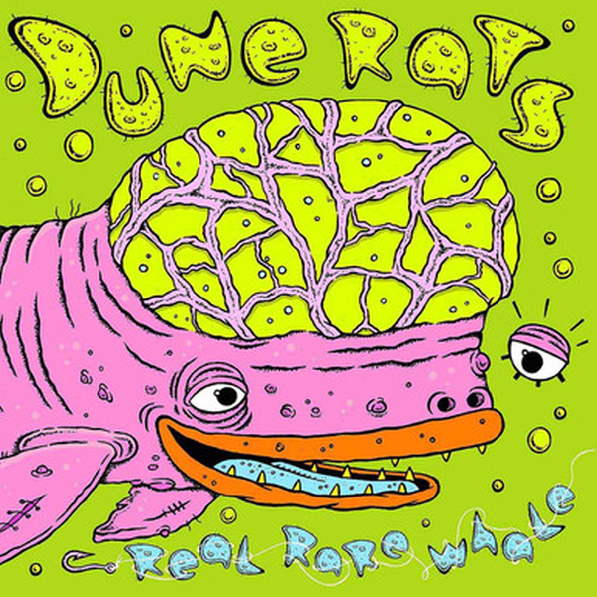 Dune Rats - Real Rare Whale (LP) - Neon Green Vinyl