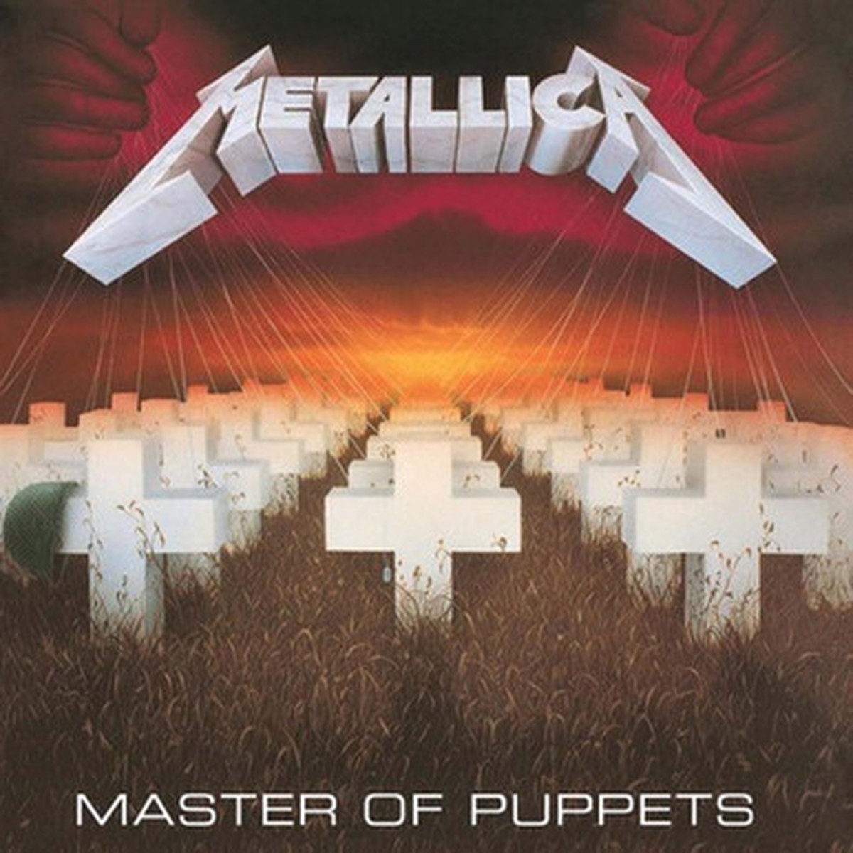 Metallica - Master Of Puppets (LP) - Red Battery Brick Vinyl
