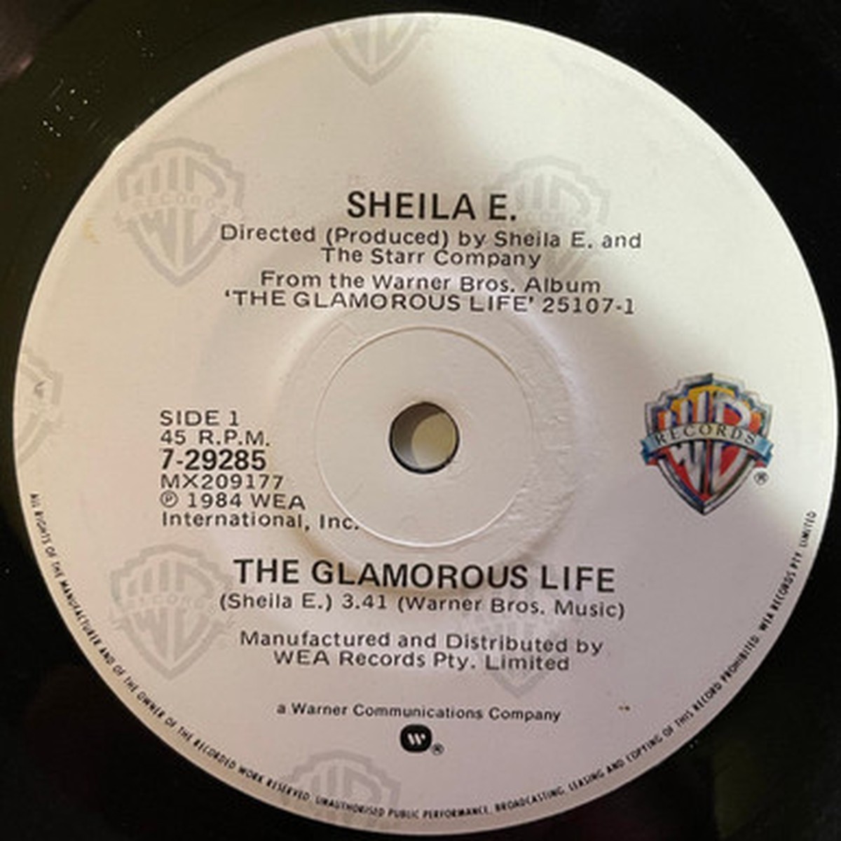 Sheila E. - The Glamorous Life (7" Single) - 45RPM - VG+/Generic