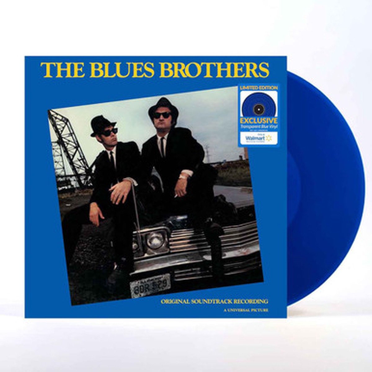 The Blues Brothers - The Blues Brothers (Original Soundtrack Recording) (LP) - Transparent Blue Vinyl