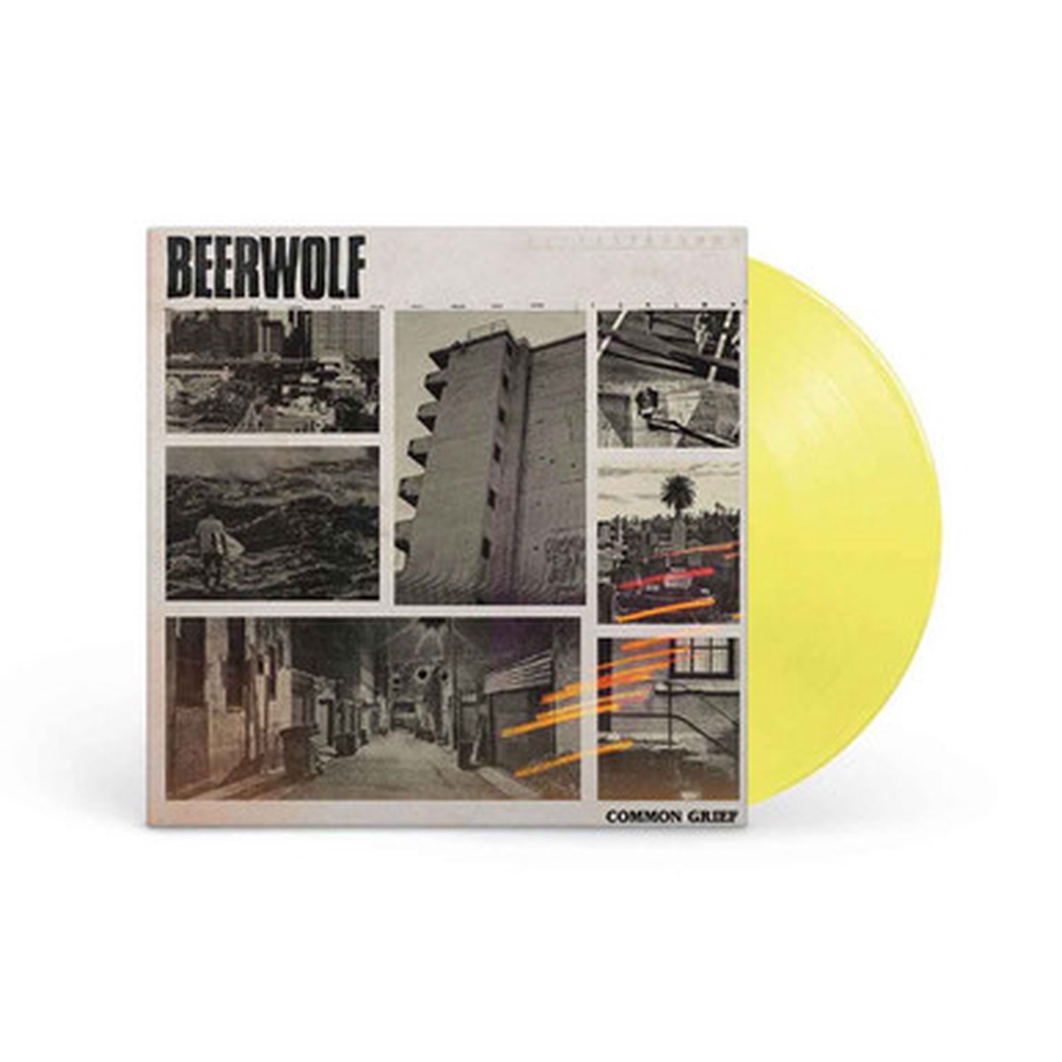 Beerwolf - Common Grief (LP) - 45RPM Transparent Yellow Vinyl
