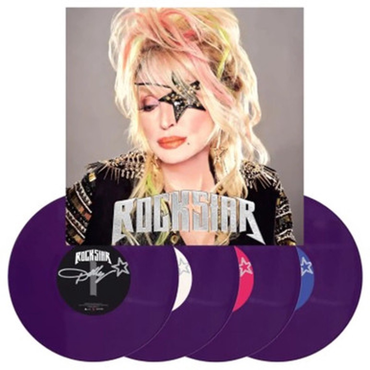 Dolly Parton - Rockstar (4LP) - Deep Purple Vinyl