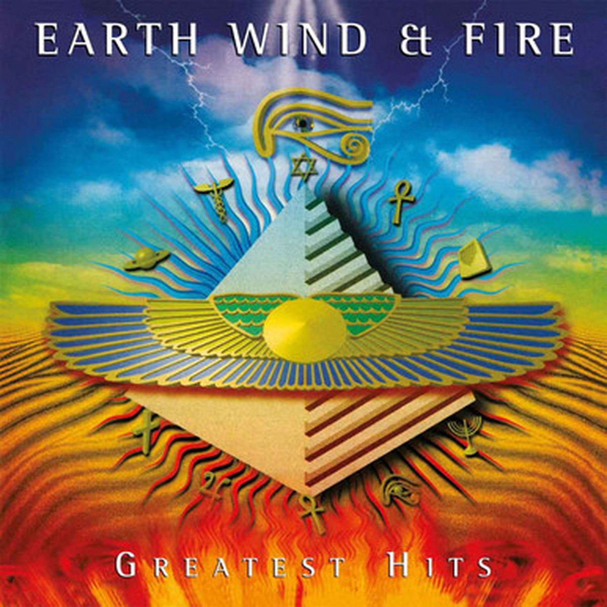 Earth, Wind & Fire - Greatest Hits (2LP) - Blue Vinyl